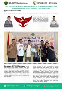 Read more about the article LYNA LU’LAUTUL FUADAH JUARA 1 PILDACIL HAB KE-80: MODERAT SEJAK DINI, SUARA DAMAI DARI MTSN 1 SANGGAU YANG MENGGEMA