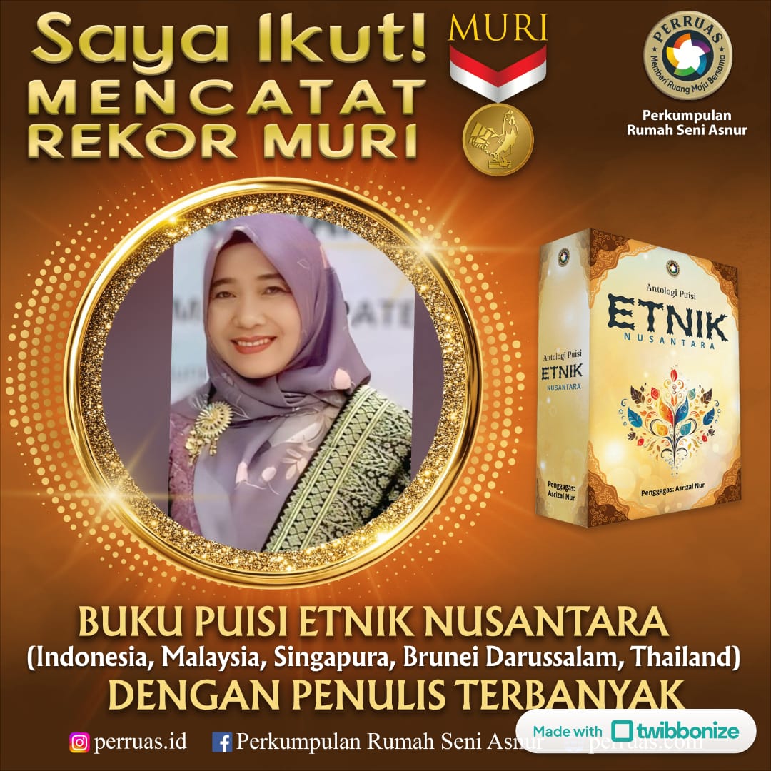 Read more about the article Guru MTsN 1 Sanggau Ukir Rekor MURI Lewat Antologi Puisi Etnik Nusantara